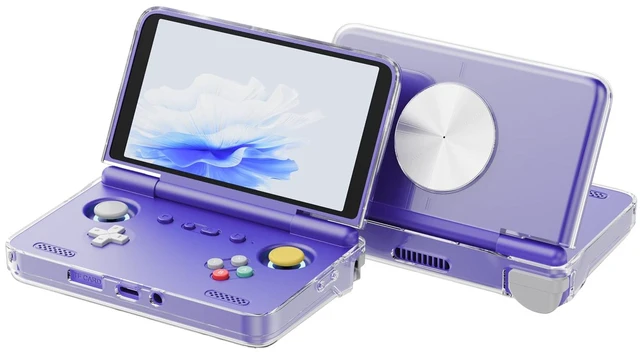 Main image of Protective Case for Retroid Pocket Flip 2 Retro Game Console (Clear) | Clear TPU Cover Compatible with Retroid Pocket Flip 2,Shockproof Drop-Proof Game Console Case Cover