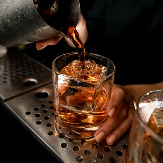 Alt view image 6 of 7 - Large Silicone Ice Cube Tray Molds, 2-Pack, Big 2 Inch Cubes - Food Grade, Flexible, 8 Cavity Easy Release Slow Melting Ice for Whiskey, Cocktails, Gifts & Christmas - Black