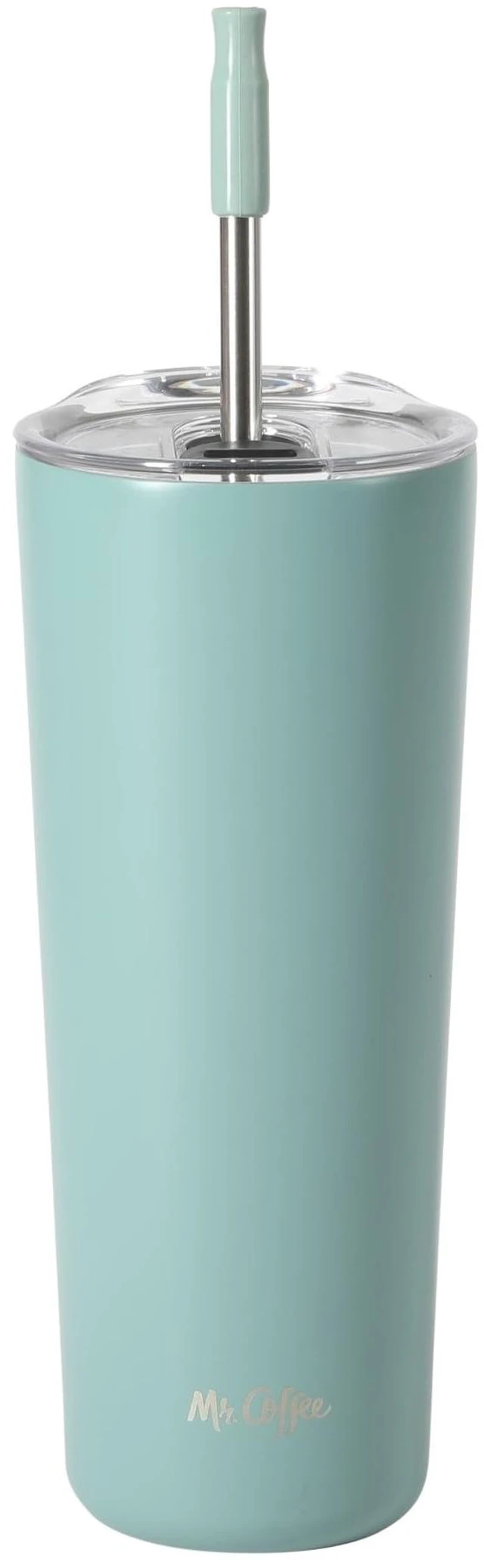 Main image of Java Quest 23 oz Double Wall Stainless Steel Tumbler with Lid & Reusable Straw, Insulated Thermal Drink Cup for Hot & Cold Beverages, Teal