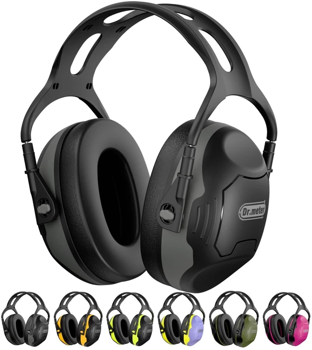Main image of C06 Noise Cancelling Ear Muffs, 28NRR Ear Protection for Adults | Noise Reduction Headphones Hearing Protection Earmuffs for Range, Mowing, Woodworking, Concerts, Races, Kids Autism Sensory