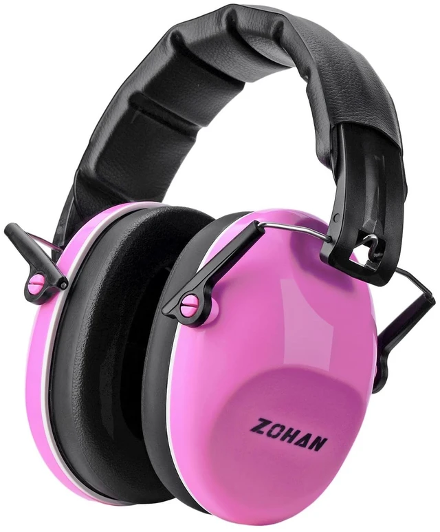 Main image of 032 Kids Noise Canceling Headphones - 25dB NRR Kids Ear Protection Earmuffs for School, Monster Jam, Fireworks, Travel, Air Show, Concert, Autism - Pink