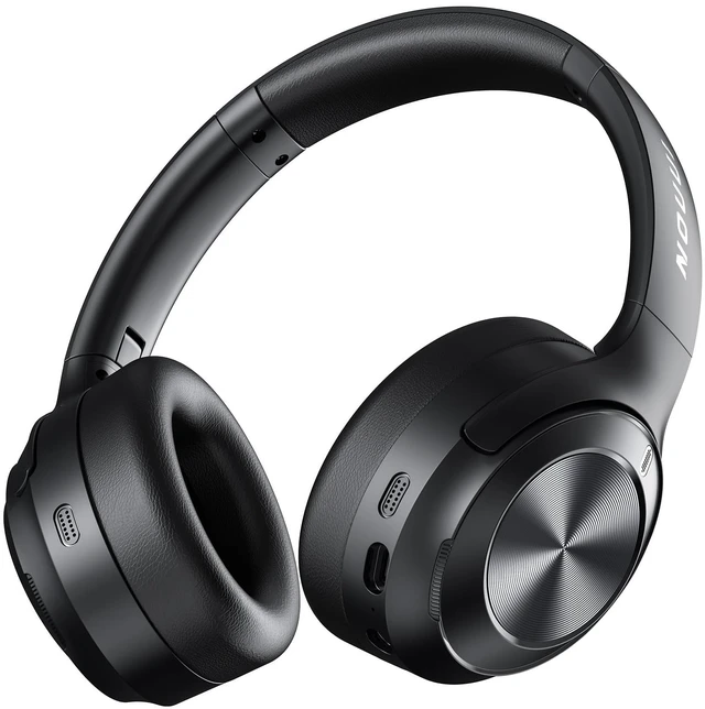 Main image of Hybrid Active Noise Cancelling Headphones, Bluetooth Headphones with Hi-Res Audio, 70H Playtime Over Ear Headphones with Fast Charge, ANC Wireless Headphones with Comfort Earcup for Travel/Office/Home