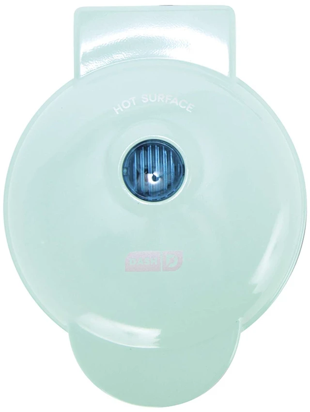 Alt view image 4 of 6 - Mini Maker Set - Customized Treat Maker - Supports Multi-Function Cooking - Easy Cleanup and User-Friendly Design - White, Aqua & Red - Waffle, Grill & Griddle Irons
