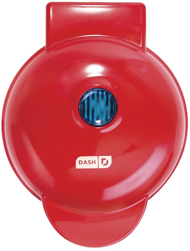 Alt view image 5 of 6 - Mini Maker Set - Customized Treat Maker - Supports Multi-Function Cooking - Easy Cleanup and User-Friendly Design - White, Aqua & Red - Waffle, Grill & Griddle Irons