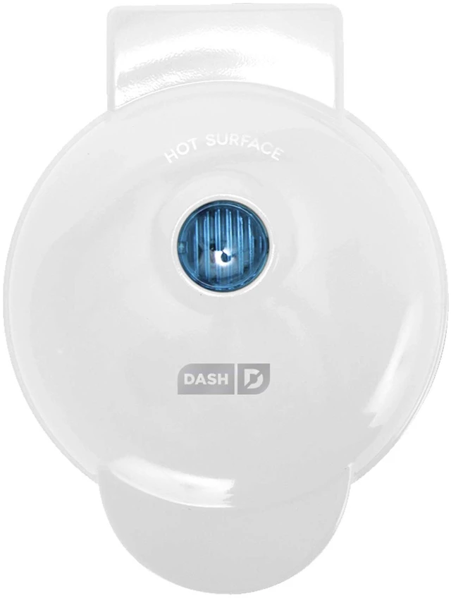 Alt view image 6 of 6 - Mini Maker Set - Customized Treat Maker - Supports Multi-Function Cooking - Easy Cleanup and User-Friendly Design - White, Aqua & Red - Waffle, Grill & Griddle Irons