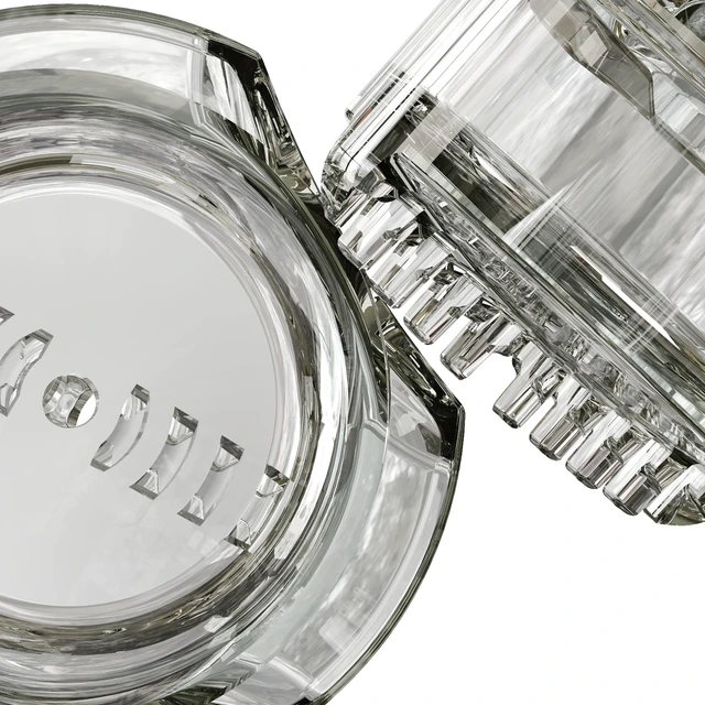 Alt view image 2 of 7 - Garlic Twister 4th Gen, clear manual garlic mincer for ginger, herbs and nuts