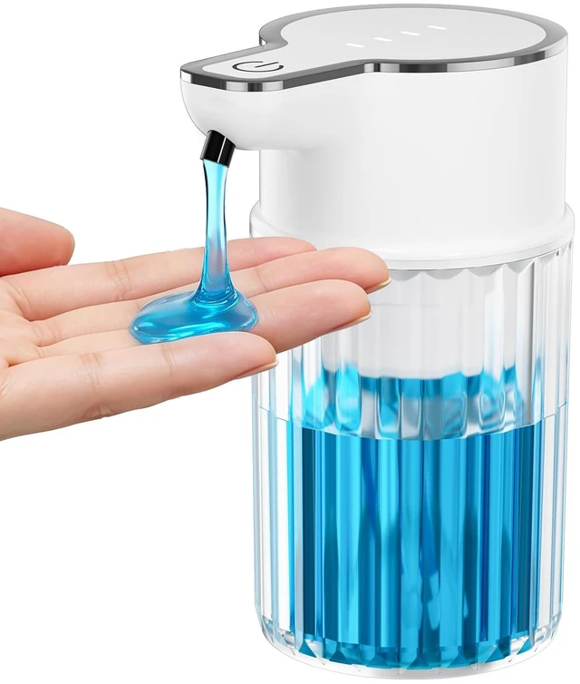 Main image of Automatic Liquid Soap Dispenser Touchless 12oz Wall Mounted | Rechargeable Soap Dispenser with 4 Adjustable Levels, Auto Hand Soap Dispenser for Kitchen, Bathroom Countertop