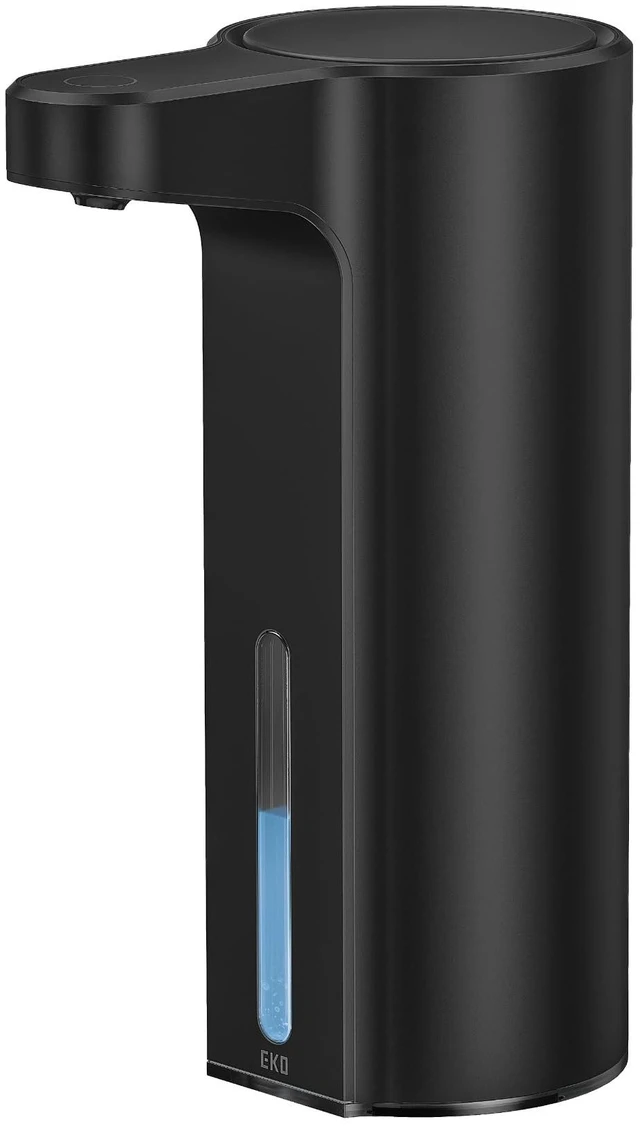 Main image of Aroma 9 fl oz Automatic Liquid Soap Dispenser, Rechargeable Soap Dispenser for Kitchen and Bathroom with Adjustable Volume Control (Matte Black Steel)