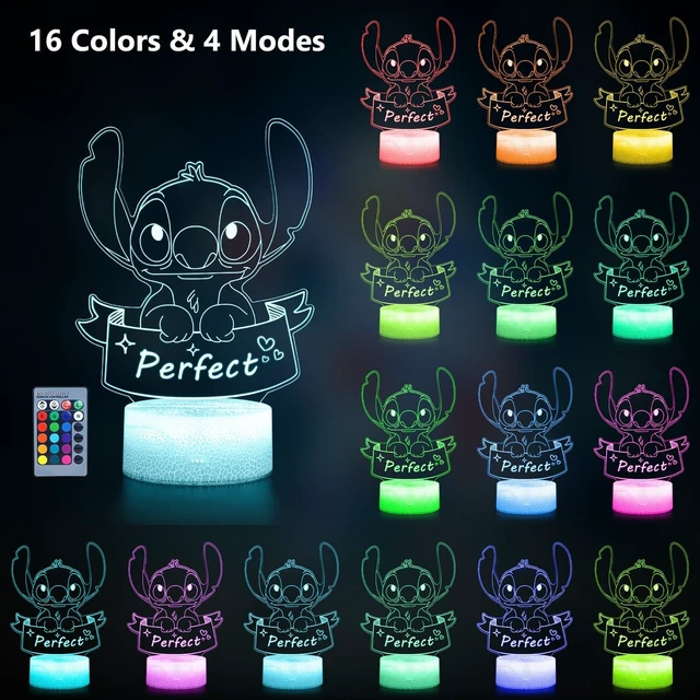 Alt view image 2 of 7 - Custom Night Light: 16 Colors DIY Personalized 3D Illusion Lamp with Remote Control, Anime Bedside Lamp, Merch Gifts Stuff for Girls Kids Room Decor Birthday Decorations Christmas Holiday