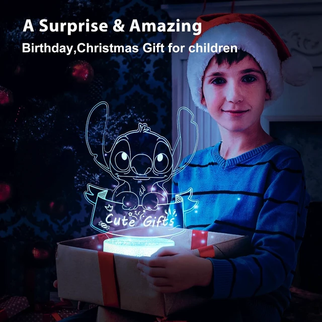 Alt view image 7 of 7 - Custom Night Light: 16 Colors DIY Personalized 3D Illusion Lamp with Remote Control, Anime Bedside Lamp, Merch Gifts Stuff for Girls Kids Room Decor Birthday Decorations Christmas Holiday