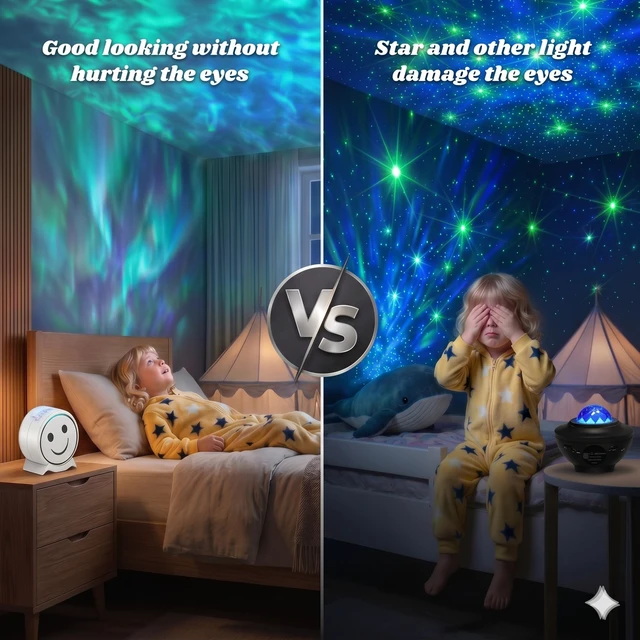 Alt view image 4 of 7 - Galaxy Projector Night Light Lamp for Kids Bedroom | Galaxy Light Projector with Timer and Remote, Gift for Teens, Gifts for Girls, Boys, Adults, Christmas, Birthday