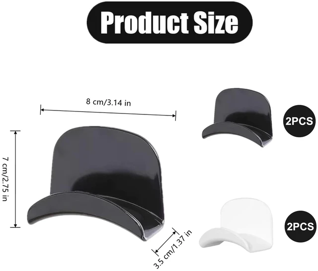 Alt view image 2 of 7 - 4 PCS Headphone Hanger Universal Headphone Hook Headphone Wall Mount Headphone Stand Headset Holder with Removable Self-Adhesive for All Headphone/Controller,Gaming Headset Mount Holder