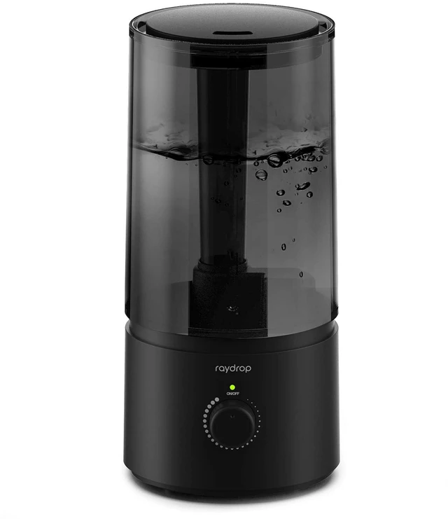 Main image of Humidifiers for Bedroom, Cool Mist Humidifiers for Babies, 1.70L Quiet Ultrasonic Humidifier, Space-Saving, Filterless, Auto Shut Off - (0.45 Gallon, US 110V)