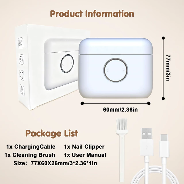 Alt view image 3 of 7 - Adjustable Blade Opening Electric Nail Clipper & Trimmer for Thick Nail | Electric Nail Clippers for Seniors & Adults, Baby Electric Nail Trimmer, Automatic Nail Clipper for Fingernail & Toe, White
