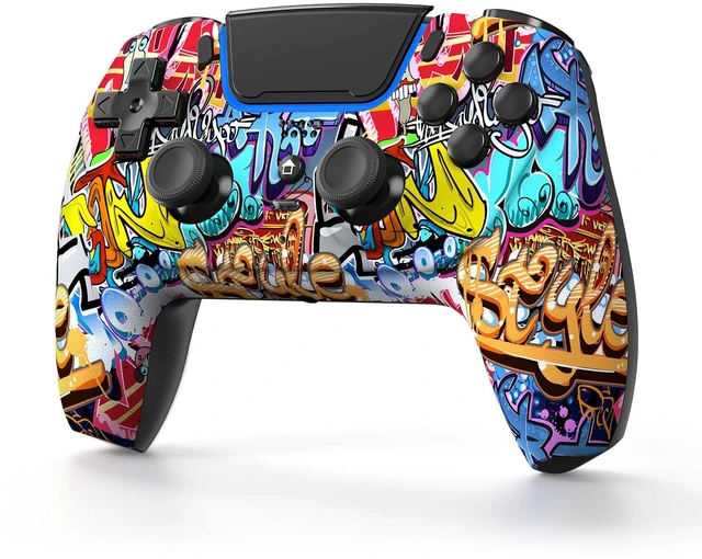 Main image of Wireless Controller Compatible with PS5/Slim/Pro/PC | with Dual Vibration/6-Axis Gyro/3.5mm Audio Jack/1560mAh Battery/Touchpad/Microphone/Mute Button