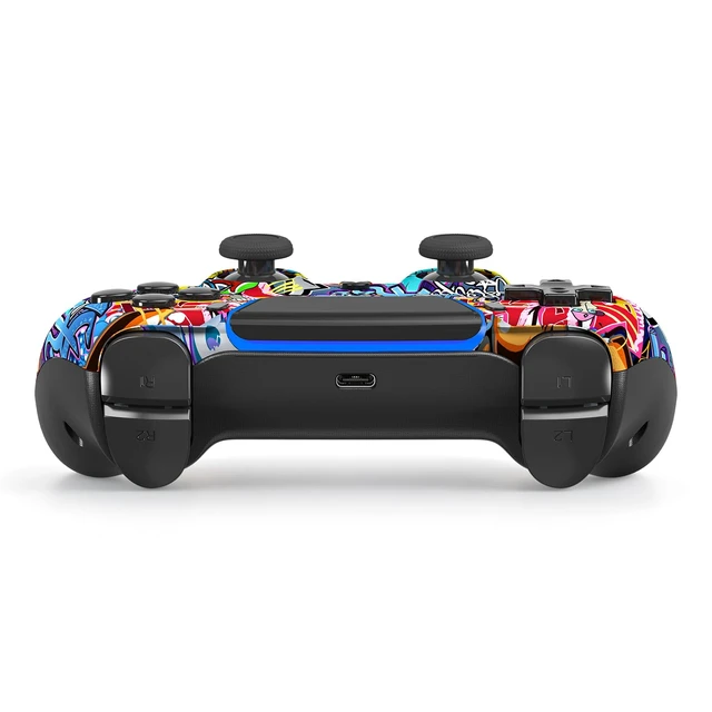 Alt view image 4 of 6 - Wireless Controller Compatible with PS5/Slim/Pro/PC | with Dual Vibration/6-Axis Gyro/3.5mm Audio Jack/1560mAh Battery/Touchpad/Microphone/Mute Button