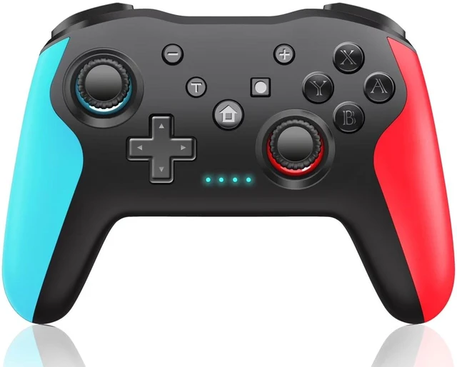 Main image of Wireless Controller for Nintendo Switch Lite/OLED,3 Speed HD Dual Vibration Blue/tooth Gamepad Lag Free 6-Axis Motion, 360°Rocker/Turbo/Screenshot Function 600mA Gaming Accessory(Blue)