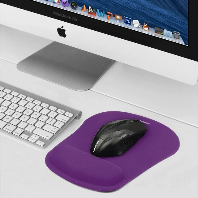 Alt view image 5 of 6 - Ergonomic Mouse Pad with Wrist Support | Soft Memory Foam, Fast Rebound, Pain ReliefWaterproof Surface, Non-slip Base