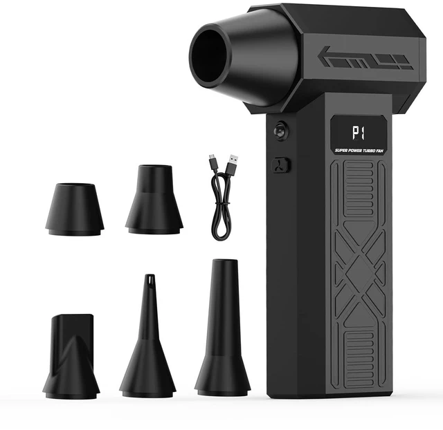 Main image of Compressed Air Duster,280000 RPM Mini Handheld Blower with 4 Gear