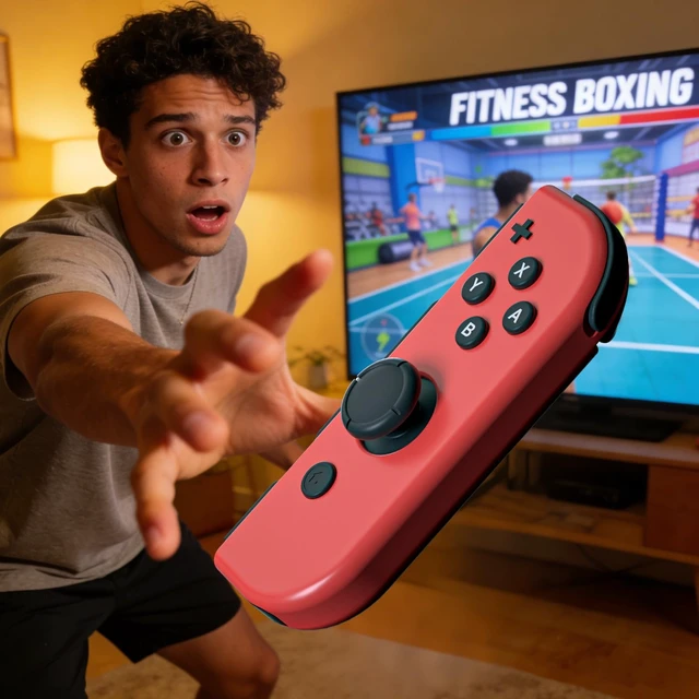 Alt view image 4 of 7 - Fitness Boxing 3 Grips, Size: For Switch 1/OLED | Color: Black | Secure Joy-Con fit, sweat-resistant ergonomic handles, quick setup