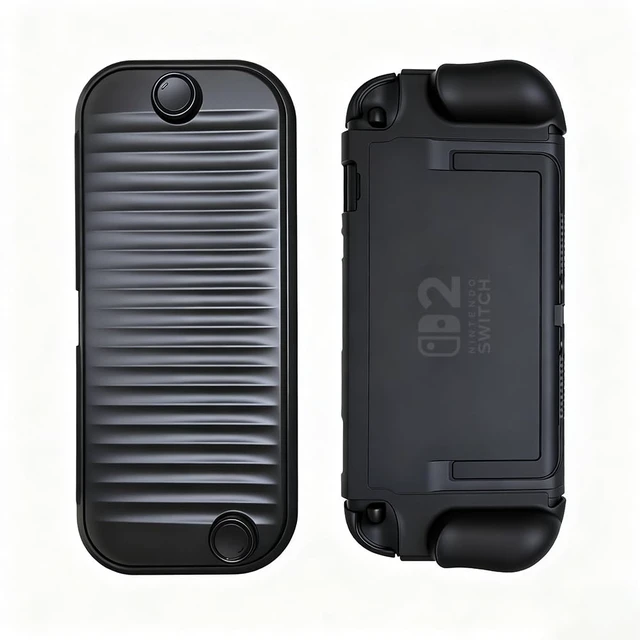 Alt view image 2 of 6 - Shockproof Protective Case for Nintendo Switch 2 (2025 Model), Compact and Portable, Ultimate Protection for Home and Travel, Black