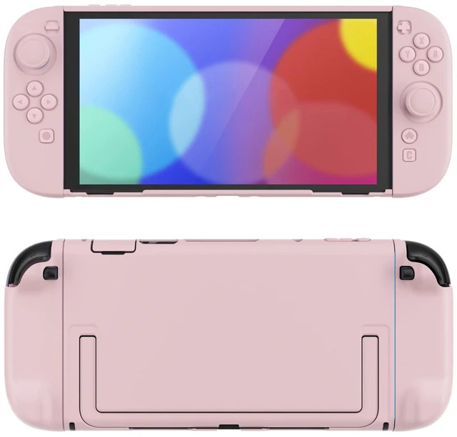 Main image of Protective Case for Nintendo Switch 2 - Cute Dockable Hard Case Shell for Switch 2 with Thumb Grip & Sticker & Button Caps, Anti-Scratch & Shockproof Cover Skin - Cherry Blossoms Pink