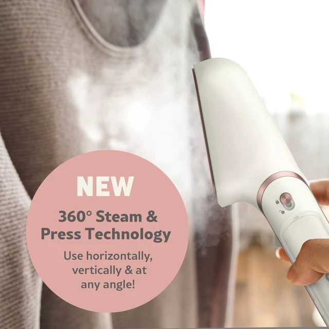 Alt view image 4 of 5 - Steam Stylist | Press Iron & Steamer - Great for Home, Office, or Travel | 3-in-1 Steam Iron for Quick Wrinkle Removal | Dry Cleaner-Quality Creasing and Pressing Made Easy