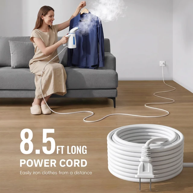 Alt view image 7 of 7 - Steamer for Clothes, Handheld Clothing Steamer for Garment, 240ml Big Capacity 700W Portable Travel Steam Iron (Only for 120V)