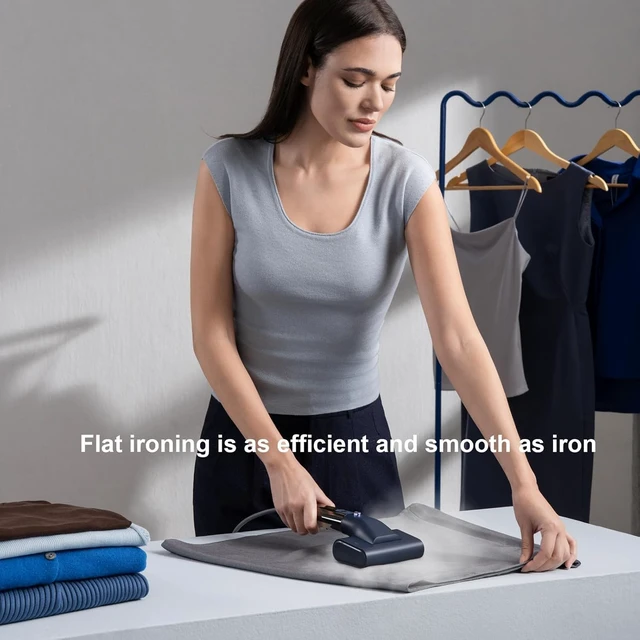 Alt view image 4 of 6 - G10 Steamer for Clothes, Portable Travel Irons,Handheld Garment Steamer | 15S Fast Heat Up,Big Iron Panel steam iron 2-in-1 Travel Size 0.9 lbs, 100ml Tank for Travel & Home (Only for 120V)