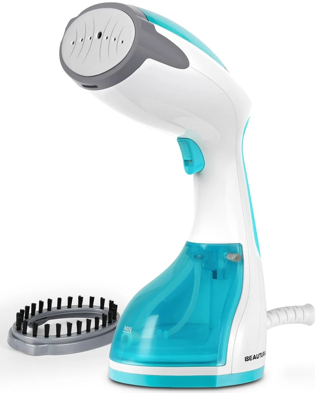 Main image of Steamer for Clothes, Handheld Garment Fabric Wrinkle Remover | 30-Second Fast Heat-up, Ceramic Heating Plate, Auto Shutoff, Large Detachable Water Tank, Portable Design, 1200 Watts