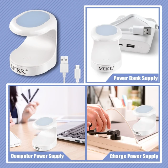 Alt view image 4 of 6 - Mini UV LED Nail Lamp 16W Portable Flash Cure Light | Single Finger UV Nail Lamp for Gel Nails,Professional Flash Cure Lamp,compact for Home and Travel,Portable,Quick Drying,Blue