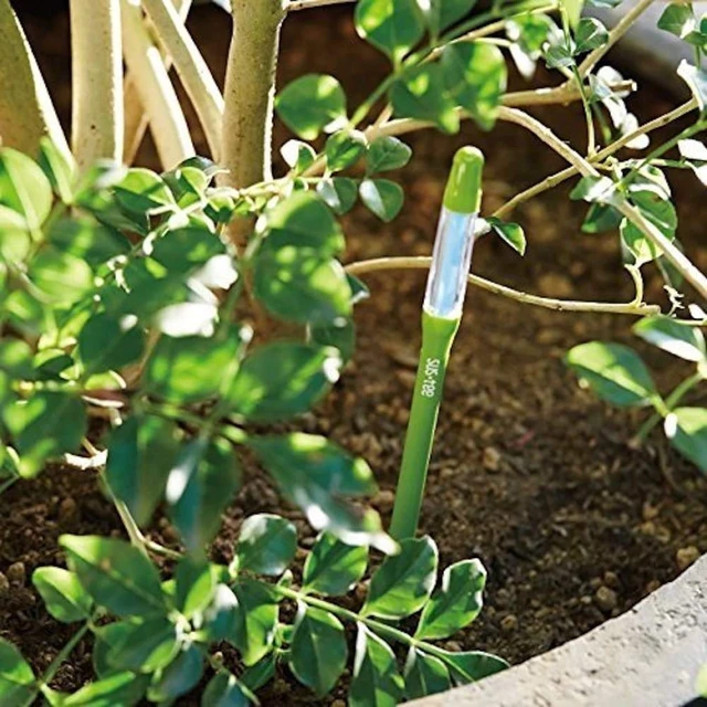 Alt view image 4 of 7 - Sustee Aquameter, Set of 4, Plant Soil Moisture Sensor (Green, Medium)