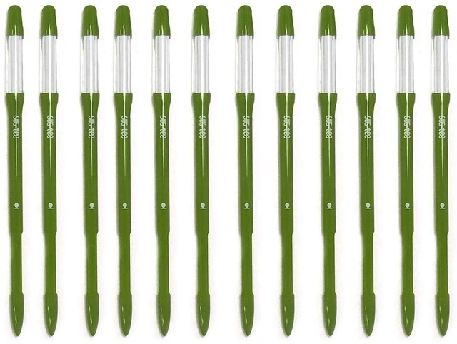 Main image of Sustee Aquameter, Bundle of 12, House Plant Soil Moisture Meter, Best for Indoor Potted Plants - Medium Green Refillable