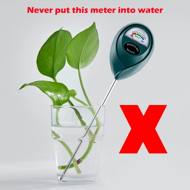 Alt view image 6 of 6 - 2 Pack Soil Moisture Meter for House Plants, Plant Water Meter,Plant Moisture Meter for House Plants and Outdoor Plants, No Batteries Required