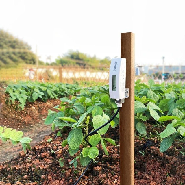 Alt view image 4 of 5 - WH51L Soil Moisture Sensor with 1m/3.28ft PVC Wire Probe, LCD Display, Needs to Pair with Wi-Fi Gateway, 915 MHz