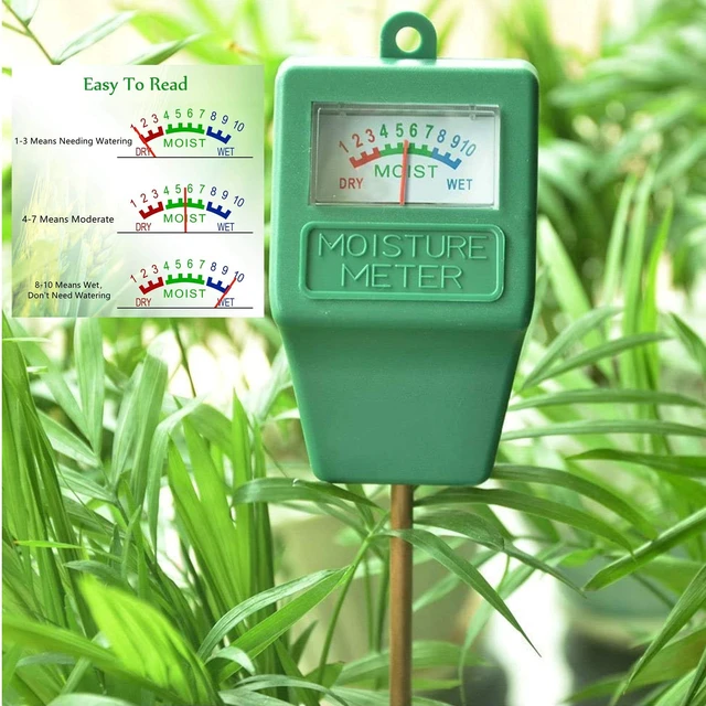 Alt view image 3 of 7 - Soil Moisture Meter,Plant Hygrometer Moisture Sensor Plant Water Monitor for Potted Plants,Garden,Farm, Lawn(No Battery Needed)