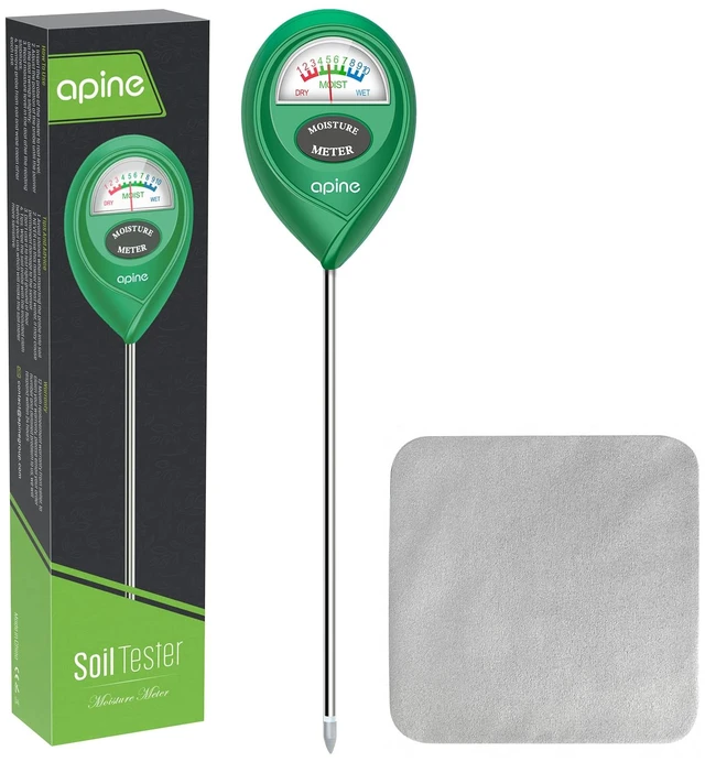 Main image of Soil Moisture Meter,Plants Moisture Meter,Plant Water Meter for Indoor/Outdoor Plants,Hydrometer for PlantsGreen