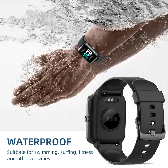 Alt view image 4 of 7 - 19mm Silicone Bands Compatible with Veryfitpro ID205L GRV FC1 | Quick Release Soft Strap for Veryfitpro ID205/ID205L/ID205S Hama 4900/5910 for Yamay Fitness Willful Popglory Blackview