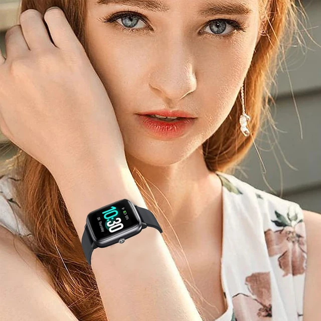 Alt view image 6 of 7 - 19mm Silicone Bands Compatible with Veryfitpro ID205L GRV FC1 | Quick Release Soft Strap for Veryfitpro ID205/ID205L/ID205S Hama 4900/5910 for Yamay Fitness Willful Popglory Blackview