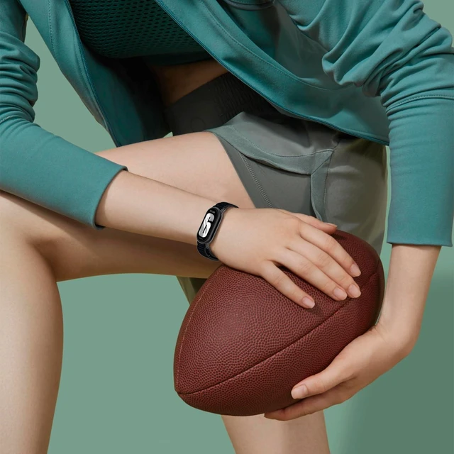 Alt view image 4 of 7 - Watch Band with Metal Adatper for Xiaomi Smart Band 10/9/8 Replacement Strap Nylon Sport for Mi Band 10/9/8 Bracelet for Woman Man