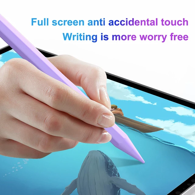 Alt view image 5 of 7 - Stylus Pen for iPad 6th-11th Generation,Fast Charge Apple iPad Stylus Pencil with Palm Rejection,Compatible with 2018-2026 iPad 6/7/8/9/10/11 Gen, Pro 13"/12.9"/11"/M4, Air 3/4/5/M2, Mini 5/6