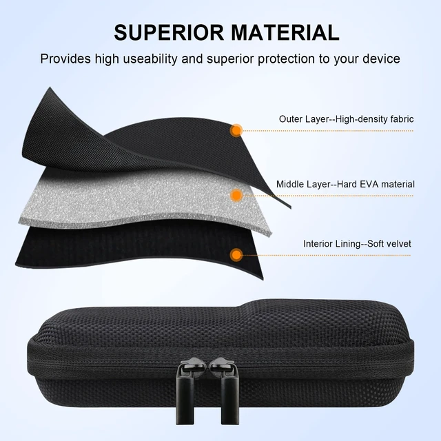 Alt view image 6 of 7 - Arc Touch Wireless Mouse Carrying Case for Microsoft/NYIEFADA/WUDEKEJI/NORMIA Rita and More Bluetooth Foldable Arc Touch Mouse, Portable Mini Travel Folding Curved Mice Protective Holder