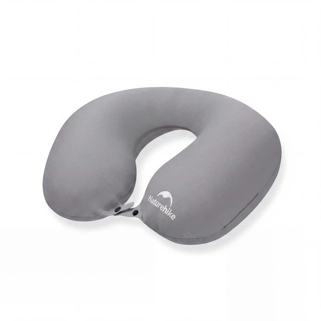 Main image of Inflatable Travel Neck Pillow, 1.8oz Ultralight U-Shaped Pillow | Ergonomic Cervical Support Pillow for Airplane Car Office Camping, Washable Skin-Friendly Fabric Compact Head Rest Pillow