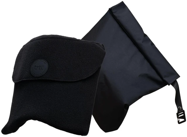 Main image of Travel Pillow Original 2.0 Scientifically Proven Super Soft Travel Pillow with Premium Head & Neck Support for Airplane Travel Machine Washable Lightweight & Compact Jet Black