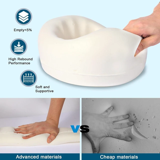 Alt view image 5 of 7 - Travel Pillows for Airplanes,Neck Pillow for Traveling, Memory Foam Travel Pillows Neck Support Sleep for Long Flight,Suitable for Airplanes,Offices and Cars