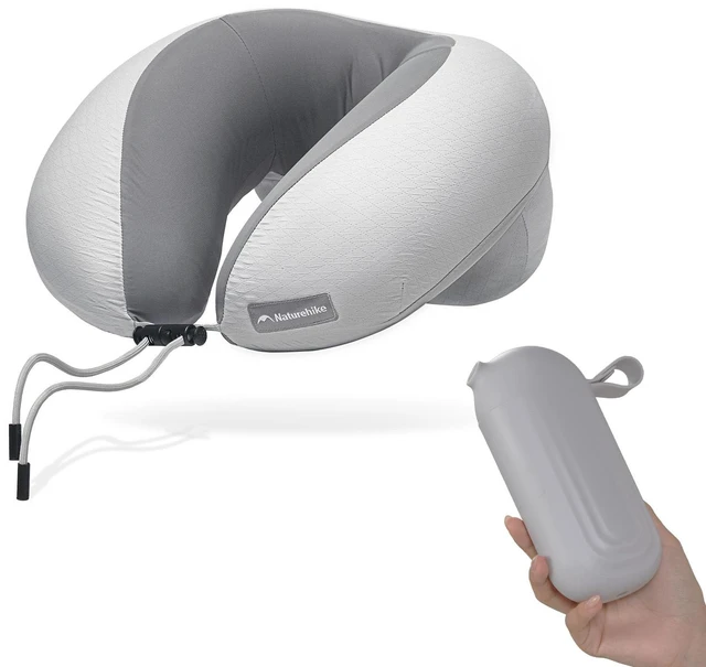 Main image of Neck Pillow Aeroplane Inflatable, Pressure Air Cushion Inflatable Travel Pillow, Lightweight Neck Pillow Adult for Airplane, Train, Office