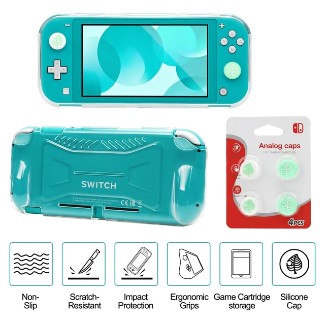 Alt view image 5 of 7 - Switch Lite Case 16-in-1 Accessories Bundle for Nintendo Switch Lite (2019) | Carrying Case,TPU Case Cover with Screen Protector,Charging Dock,Playstand,Game Card Case,USB Cable,Stylus,Thumb Grip Caps