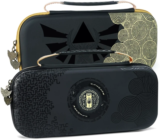 Main image of Carrying Case for Nintendo Switch 2 (2025), Portable Travel Bag with 12 Game Card Slots, Hard Shell Case for Nintendo Switch 2 Console Joy-Con & Accessories, Kingdom, Black