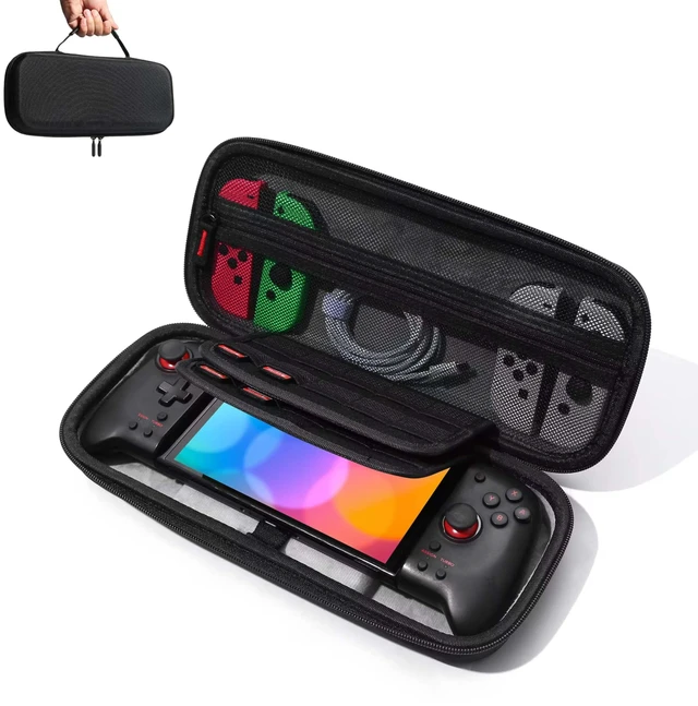 Main image of Hori Split Pad Pro Case - ZBRO Hard Shell Case for Nintendo Switch Split Pad Pro Controller - Support 20 Game Slots / Button Protection/ Large Capacity