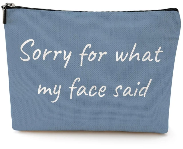 Main image of Funny Gifts for Women Makeup Bag Cosmetic Bag Gag Gifts Funny Adult Sarcastic Humor Travel Toiletry Makeup Pouch for Teen Girls Daughter Mom Mama Birthday Friendship Christmas Thank You Gift